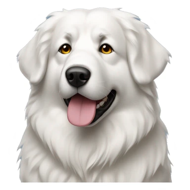 great pyrenees dog  sticker