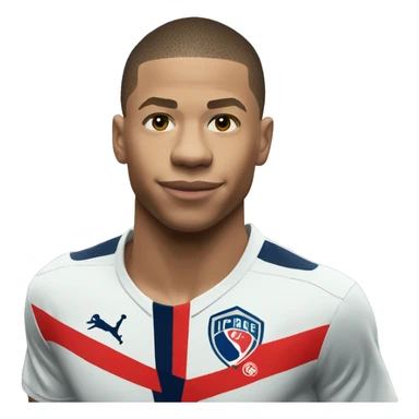 Mbappe get the champion ligue sticker