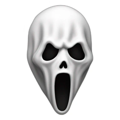 ghostface-masc Scream sticker
