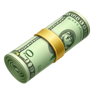 money in tube sticker