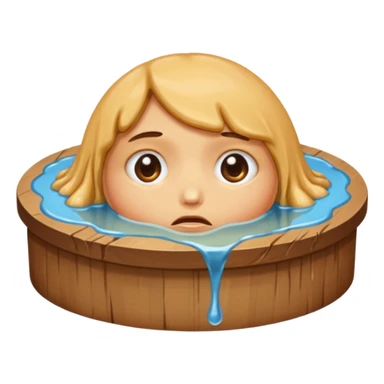 

Emoji 3: Face melting into the table like a puddle.
 sticker