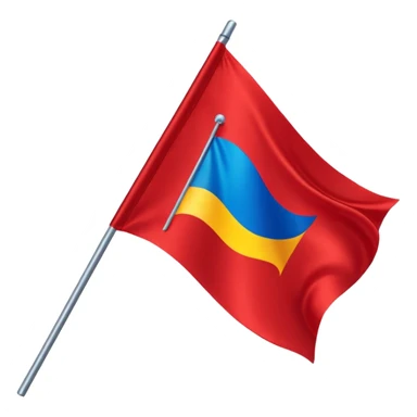 red flagg with eBay logo there sticker