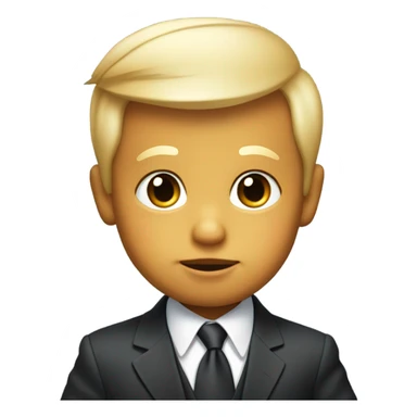 donald trump is a baby sticker