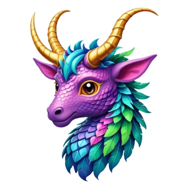 mythical animal sticker