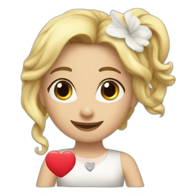 I love my wife sticker