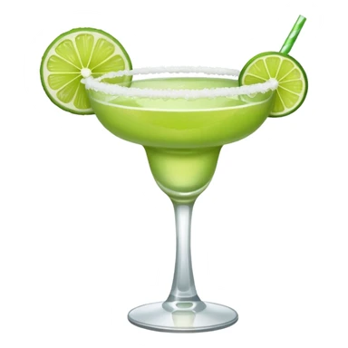 Cheers with a margarita sticker