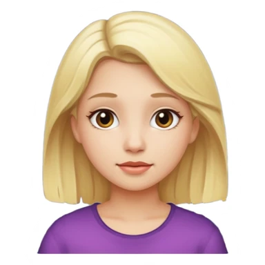 Girl at Night blondie sticker