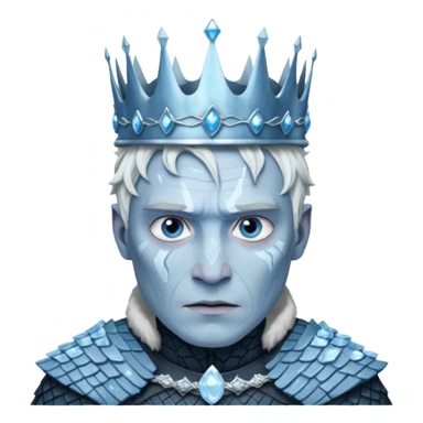 Le roi des marcheur blanc dans game of thrones sticker