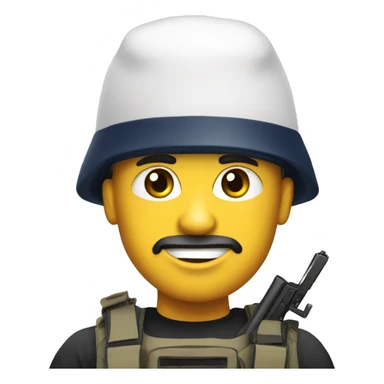 Navy seal with smart phone sticker