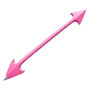 FLECHAS QUE MARCAN UN CAMINO COLOR ROSA sticker