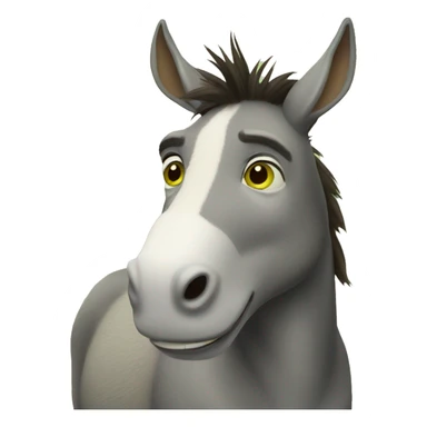 Shrek's donkey sticker