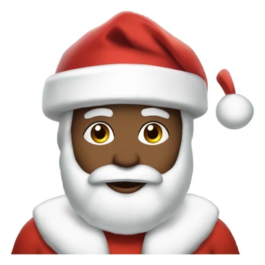Puka Nacua as Santa Clause sticker