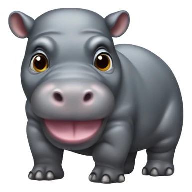 Pygmy hippopotamus  sticker