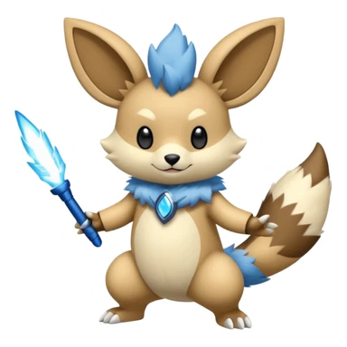 Teddiursa-Minccino-Zeraora-fusion  sticker