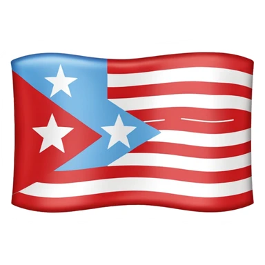 🇵🇷 to light blue where the star is located sticker