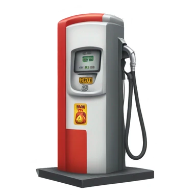 broken gaspump sticker