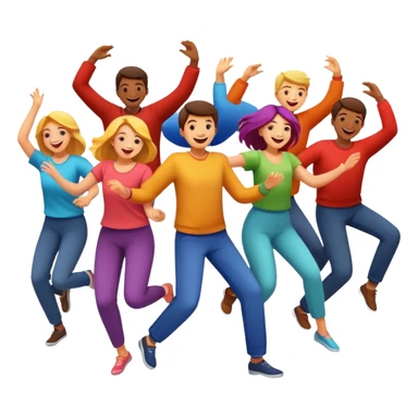 Can you give me an emoji showing people are feeling the vibe of a bit I am playing for them at the feeling the energy and the groove the energy as is it entering their body are they feeling it sticker