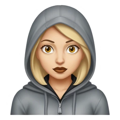 Female burglar sticker