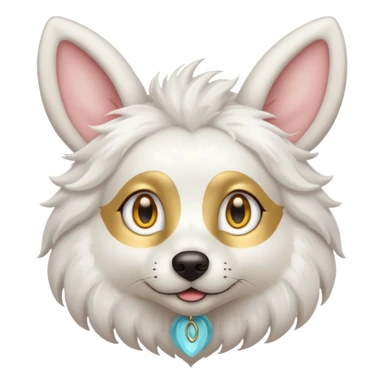 mythical dog sticker