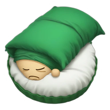 Roronoa Zoro sleeping sticker