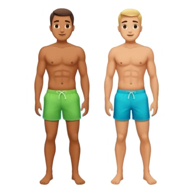 GAY men island  sticker