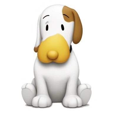 Snoopy and Woodstock  sticker