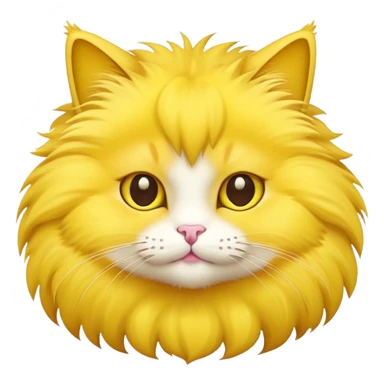 Yellow lombax-cat sticker