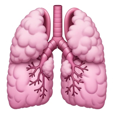 oversimplified cute lungs sticker