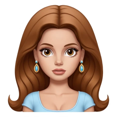 lana del rey as pretty bratz baddie sticker