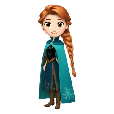 Anna from Frozen sticker