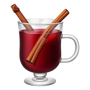 hot mulled wine sticker