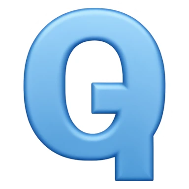 Letter o Blue With Hair With the letter H, which is greater, the same thing sticker