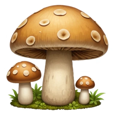 eastern medicine mushrooms sticker