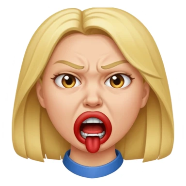 Sexy girl being gagged by man sticker