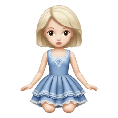 tumbling doll sticker