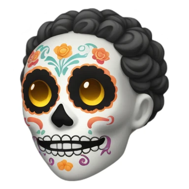 Dia de los muertos sticker