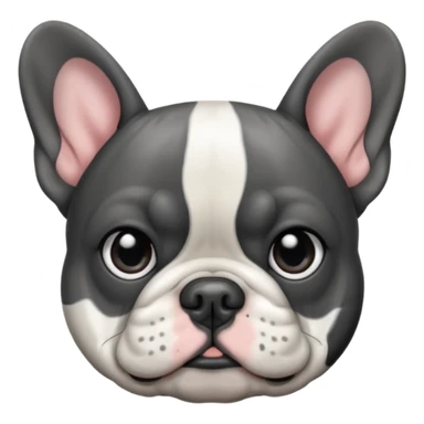 Merle French bulldog  sticker