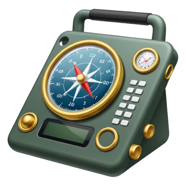 modern military navigation equipment sticker