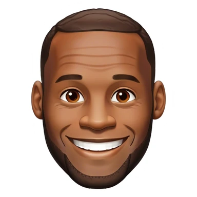Zesty LeBron James  sticker