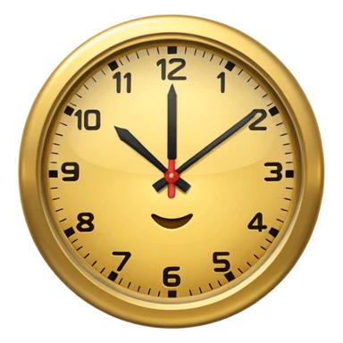 clock it emoji sticker