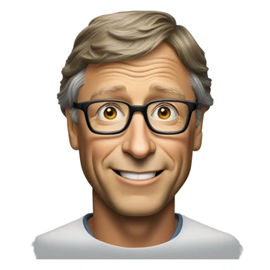 bill gates sticker