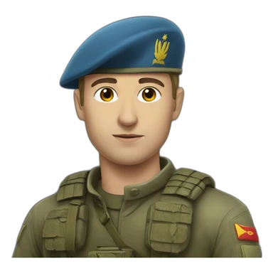 ukranian soldier sticker