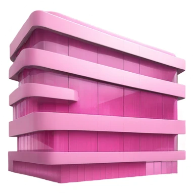 pink tech headquarters sticker