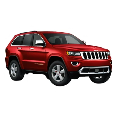 red jeep grand Cherokee sticker