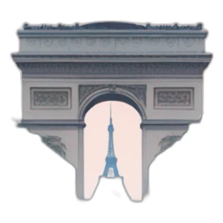 Champs-Elysées sticker