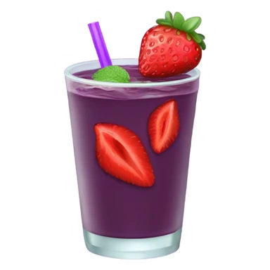 strawberry açaí refresher  sticker