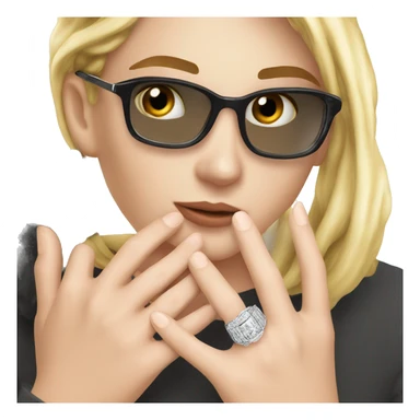 Bague de fiançailles sticker