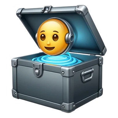 AI in a box sticker