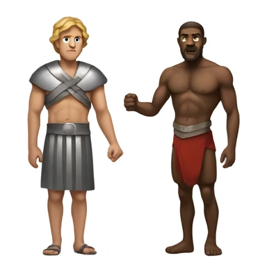 david vs goliath  sticker