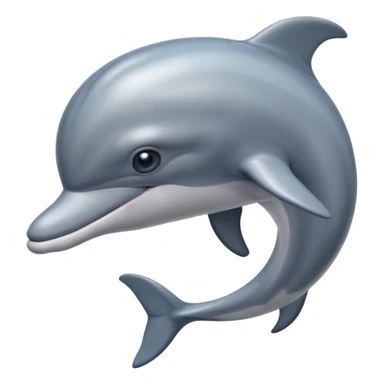 dolphin writer sticker